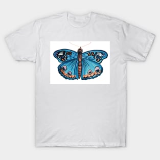 Blue Moth T-Shirt